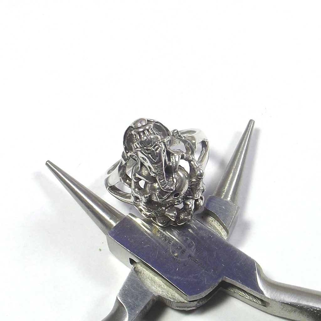 GANESH-RING aus 925er Silber