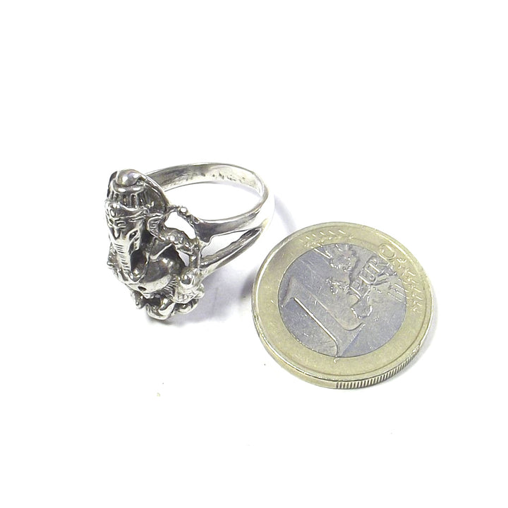 GANESH-RING aus 925er Silber