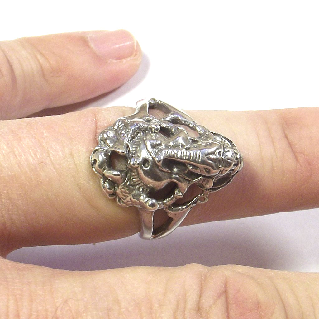 GANESH-RING aus 925er Silber