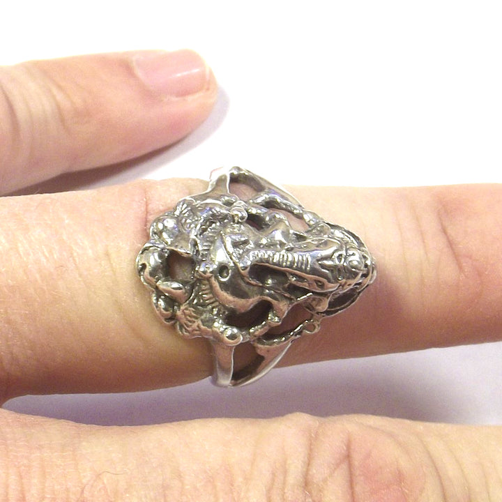 GANESH-RING aus 925er Silber
