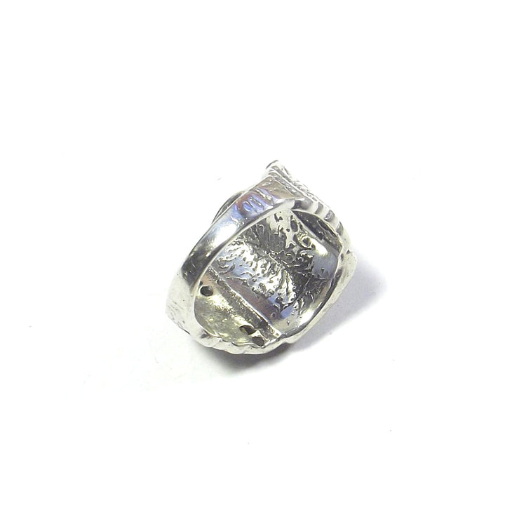 ANELLO GANESH quadrato in argento 925#materiale_argento-925