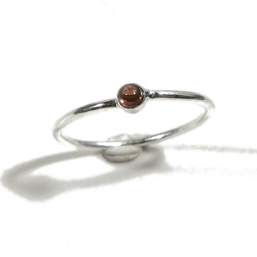 Anello sovrapponibile in argento 925 con pietra Le LUCCIOLE