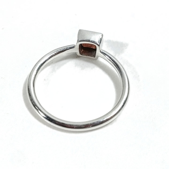 Anello DADO sovrapponibile in argento 925 con pietra
