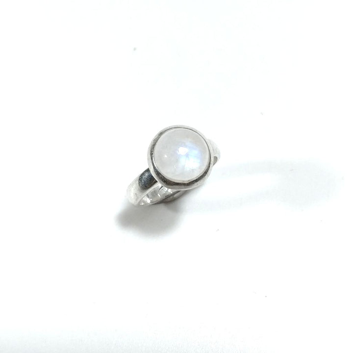 Anello fascia in argento 925 con pietra - BISLAI