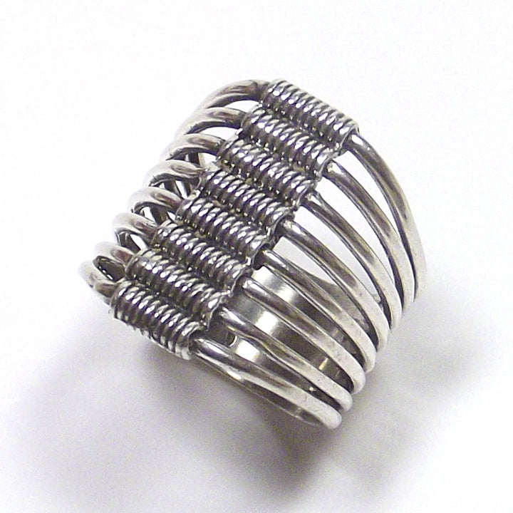 Anello in argento 925 brunito - Millefedi
