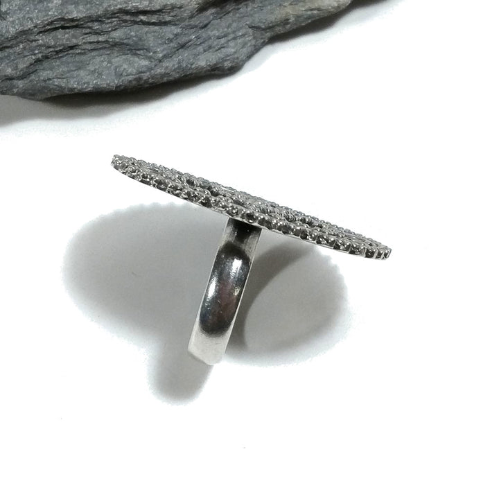 ANELLO ETNICO in argento 925 | Anello d'argento COCKTAIL | GIOIELLI ETNICI