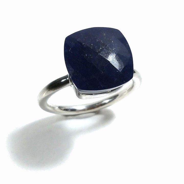 Ring mit Stein aus 925er Silber – GRATIS