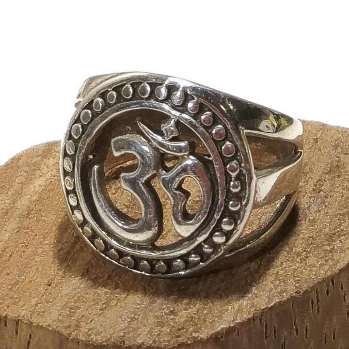 Anello chevalier da mignolo OM in argento
