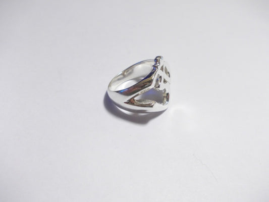 Anello Om argentoAnello Om argento