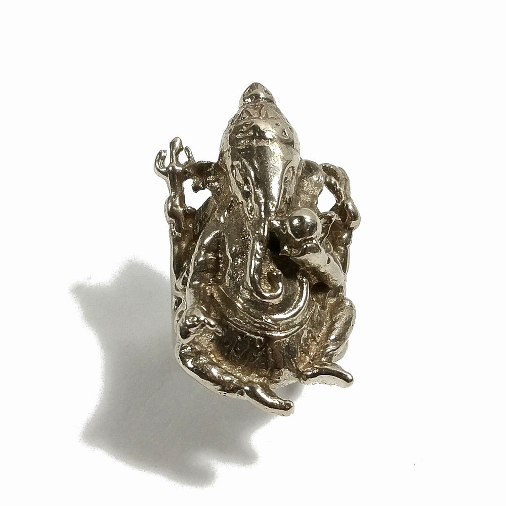 ANELLO ETNICO in ottone con GANESH | GIOIELLI ETNICI | Boho