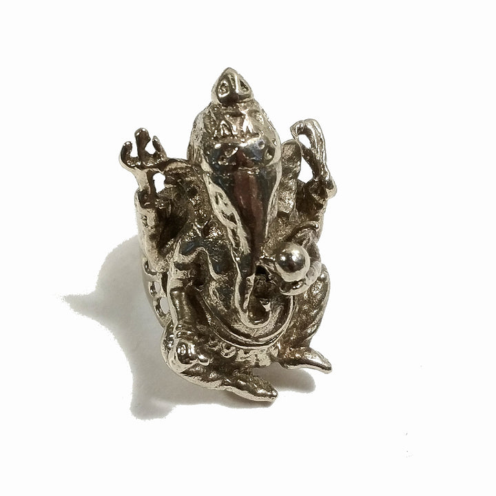 ANELLO ETNICO in ottone con GANESH | GIOIELLI ETNICI | Boho