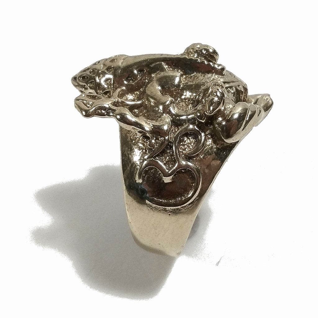 ANELLO ETNICO in ottone con GANESH | GIOIELLI ETNICI | Boho