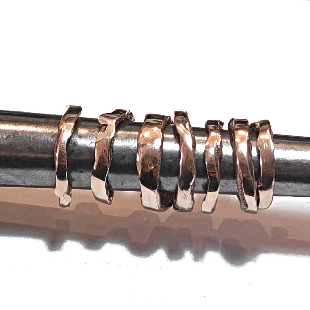 Ring with name "SOLOTE" in bronze for women or men size 30 - personalized
