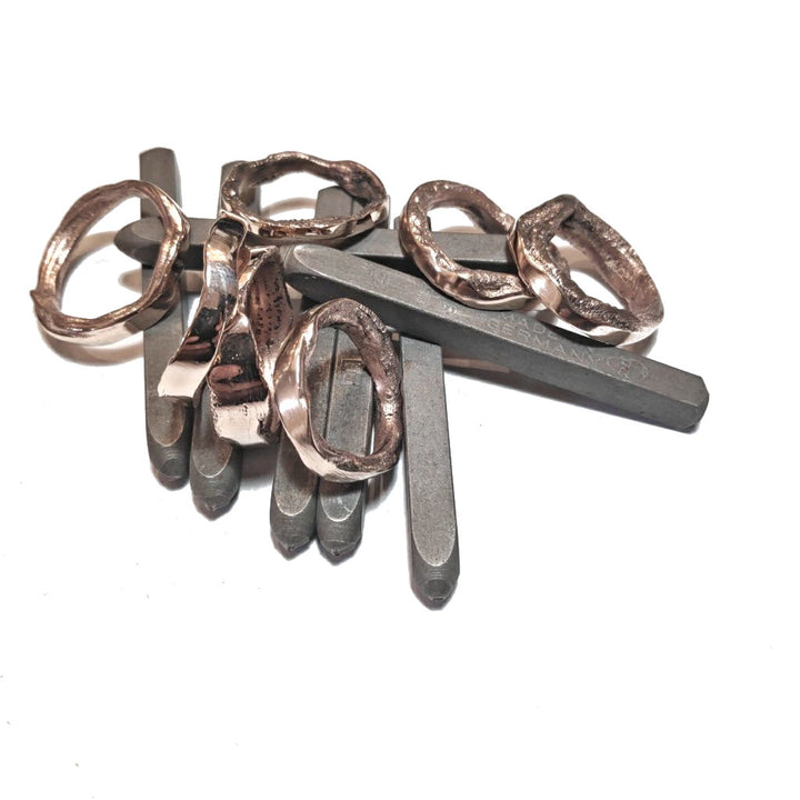 Anello in bronzo personalizzabile SOLOTE misura 25 - 26