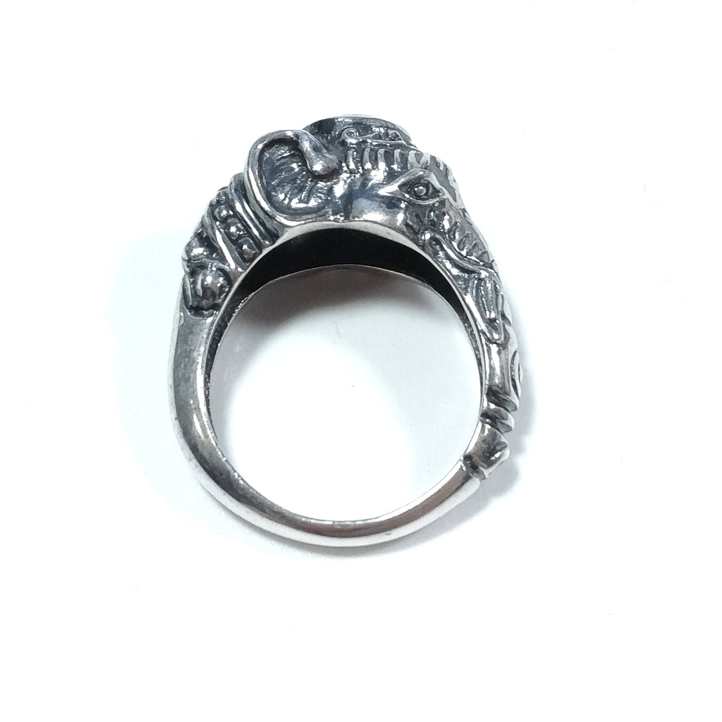 ANELLO ELEFANTE in argento 925 ANELLO ETNICO Citrino | GIOIELLI IN ARGENTO