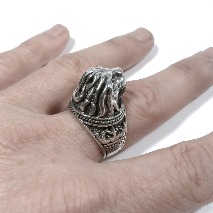 925 silver ring handcrafted RING | LION head