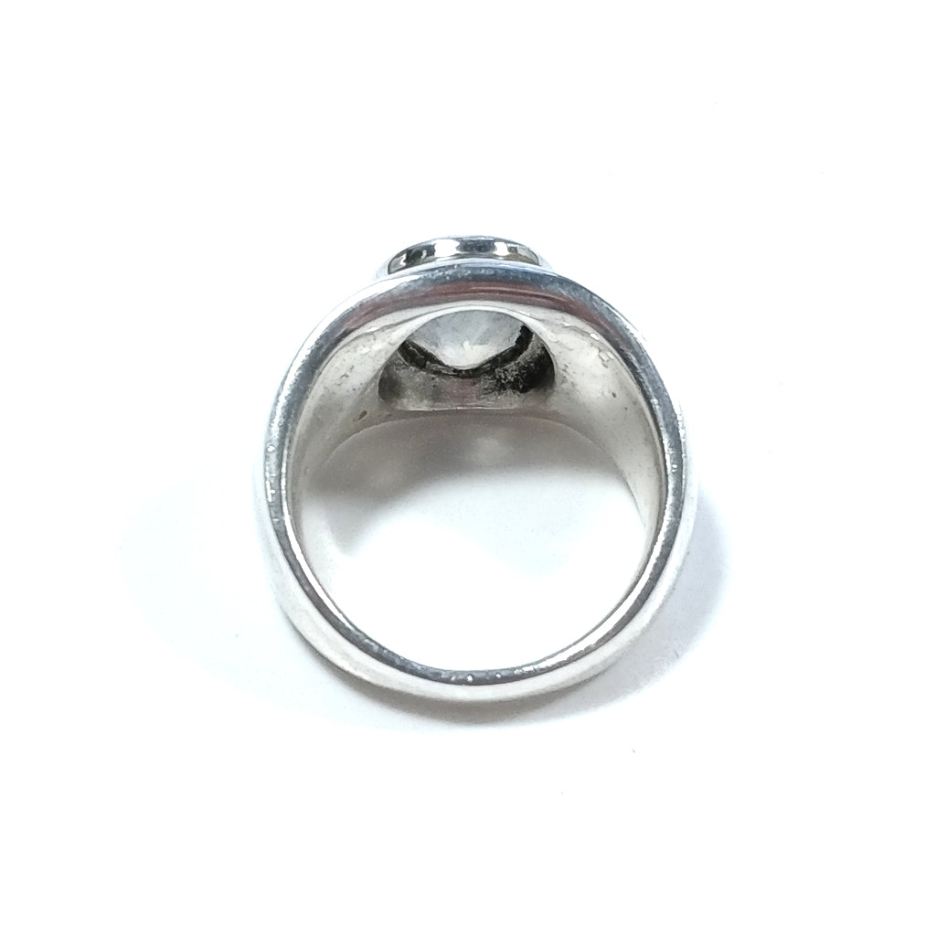 Anello con pietra in argento 925 ANELLO artigianale Pietra di Luna | GIOIELLI IN ARGENTO