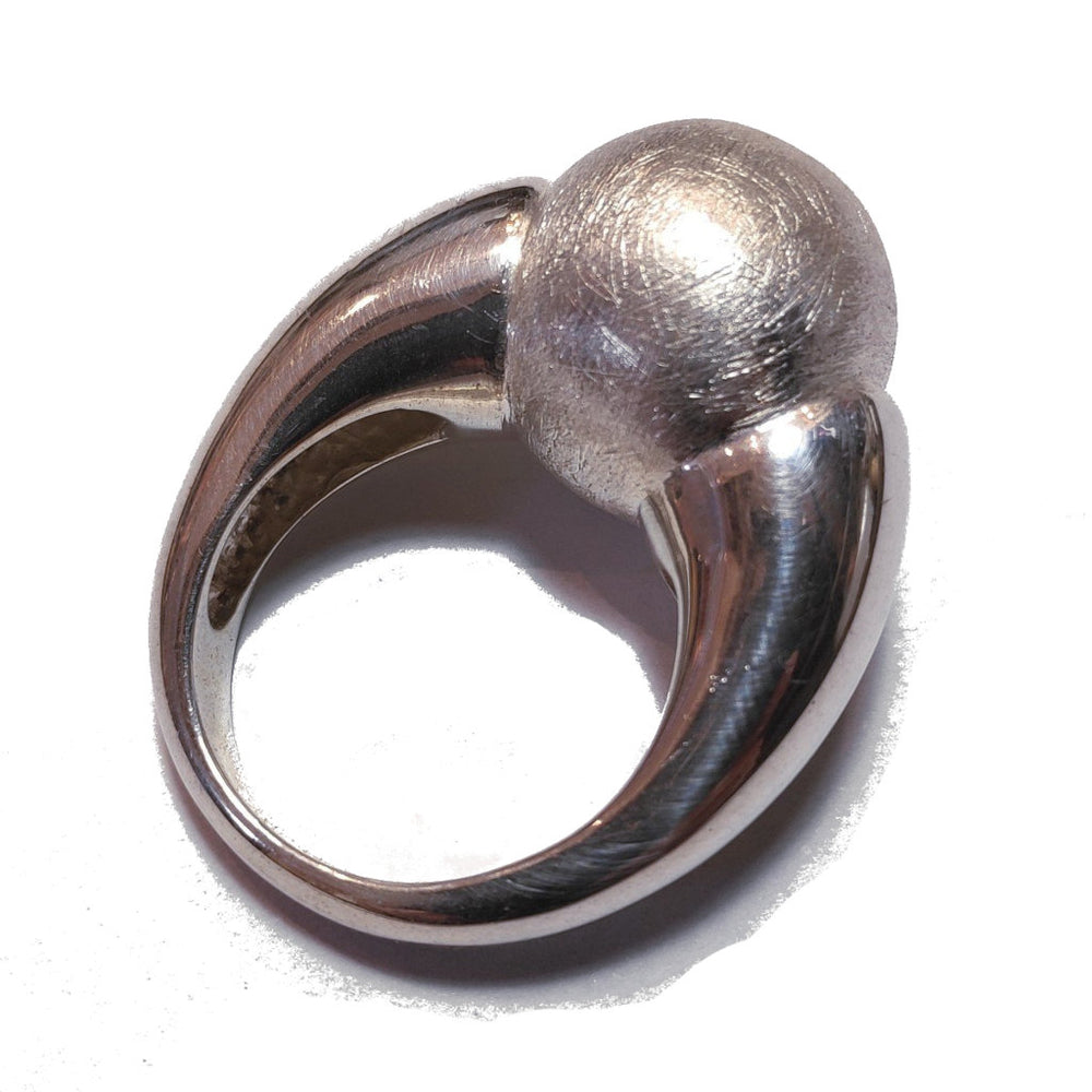 Anello in argento design contemporaneo - VALENCIA