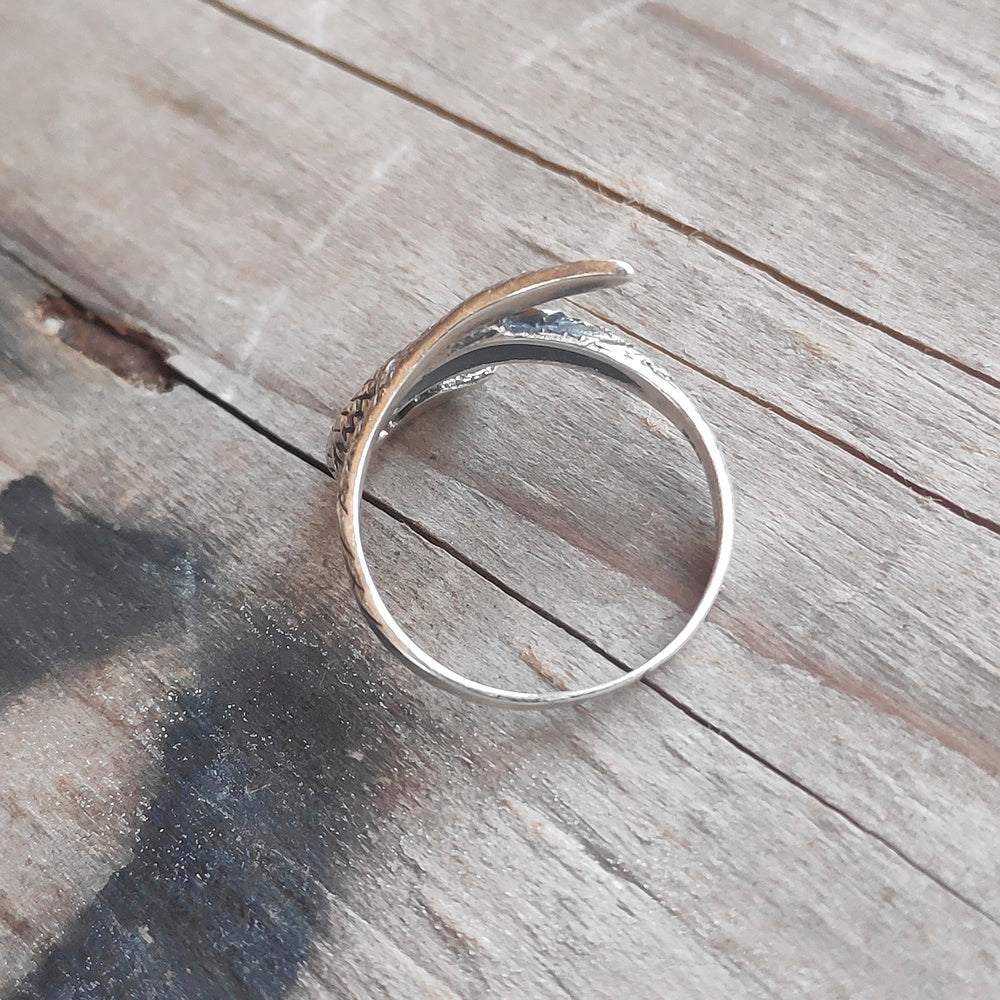 Anello in argento 925 a forma di SERPENTE