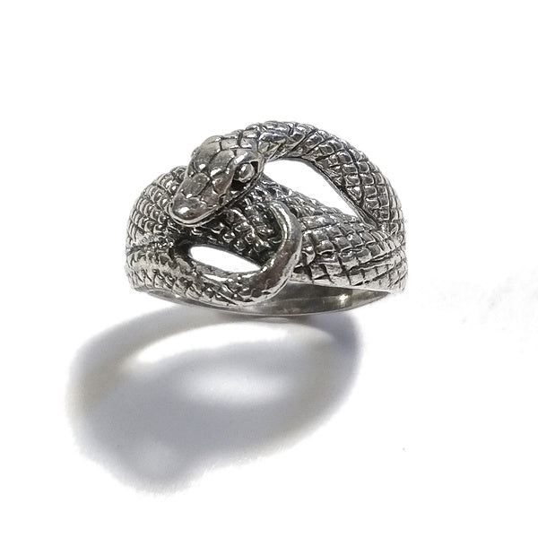 ANELLO SERPENTE NAB in argento 925 artigianale