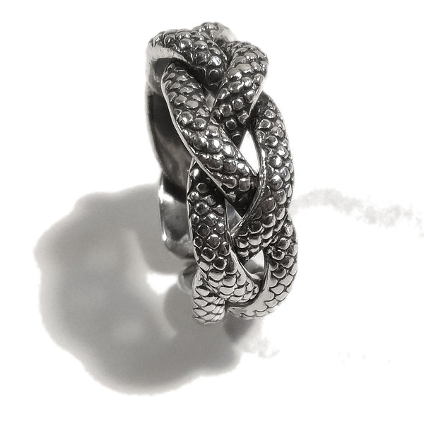 SHYLA snakeskin RING in 925 silver handcrafted ring