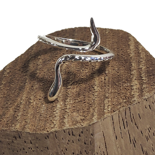 ANELLO SERPENTE in argento 925 ANELLO artigianale | GIOIELLI ETNICI