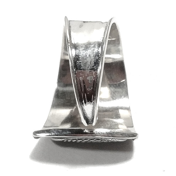 ANELLO etnico GAZALA in argento 925 ANELLO artigianale | ANELLO ARGENTO