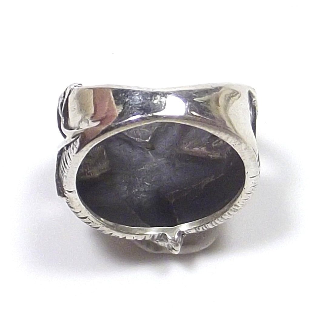 Anello in argento 925 brunito - STELLA MARINA