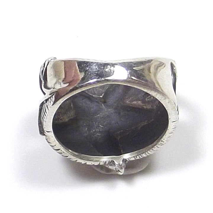 Anello in argento 925 brunito - STELLA MARINA