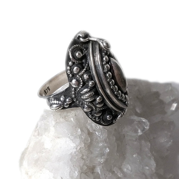 ANELLO RISHI argento 925 veleno | Gioielli etnici