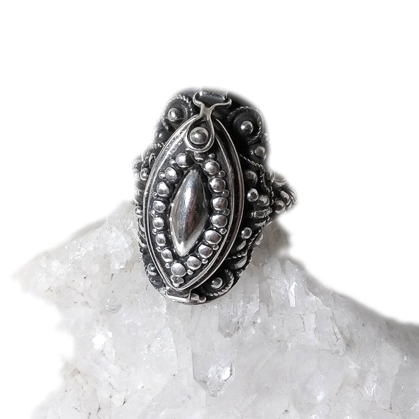 ANELLO RISHI argento 925 veleno | Gioielli etnici