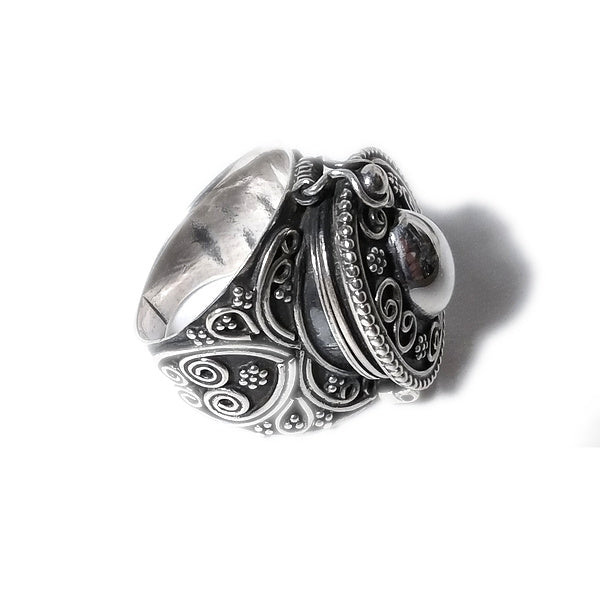 Anello veleno in argento 925 - MIRA