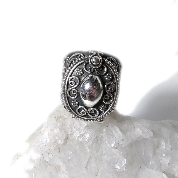 Anello veleno in argento 925 - MIRA