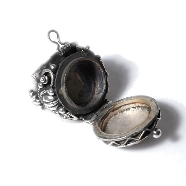 ANELLO BALA argento 925 veleno puntinato tondo | Gioielli etnici