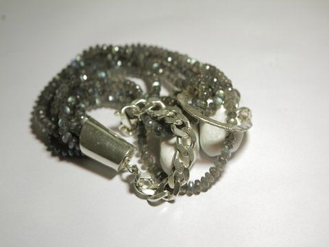 freeitalianjewels - Collana donna argento e Labradorite - ilmondodiwit - Collana