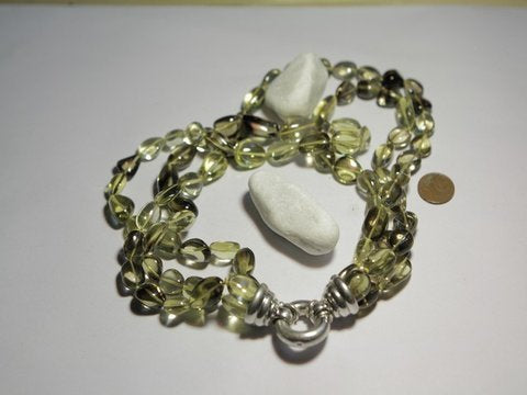 freeitalianjewels - Collana Topazio limone con chiusura in argento - donna - ilmondodiwit - Collana