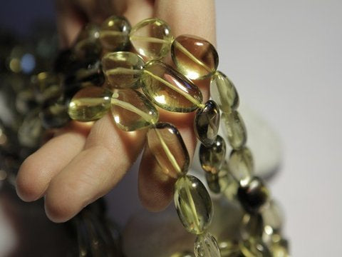 freeitalianjewels - Collana Topazio limone con chiusura in argento - donna - ilmondodiwit - Collana