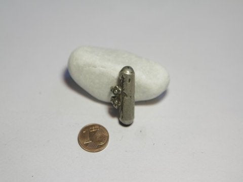 Ciondolo portapreghiere in argento antico - MAEHSHWAR