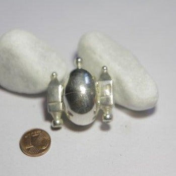 SHIVA LINGAM in silver