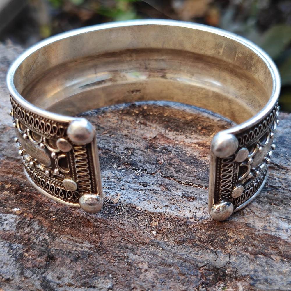 Bracciale in argento 925 OM - CHAKRAPANI