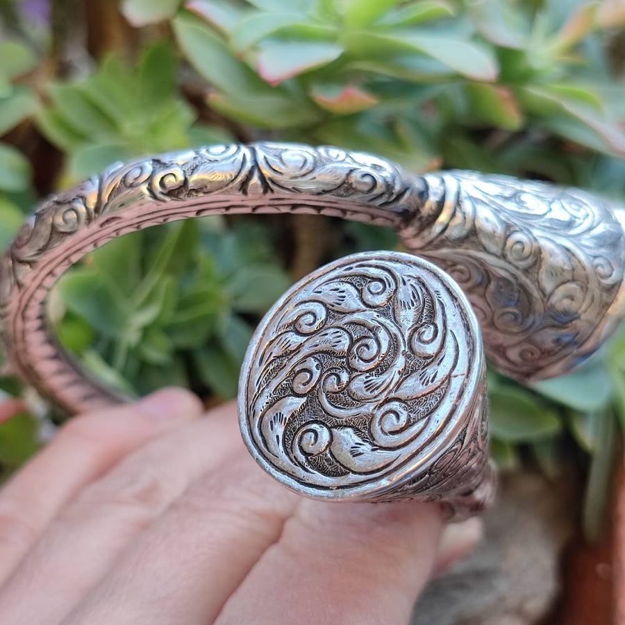 Bracciale DATTEY in argento 925 Bracciale | Bracciale etnico