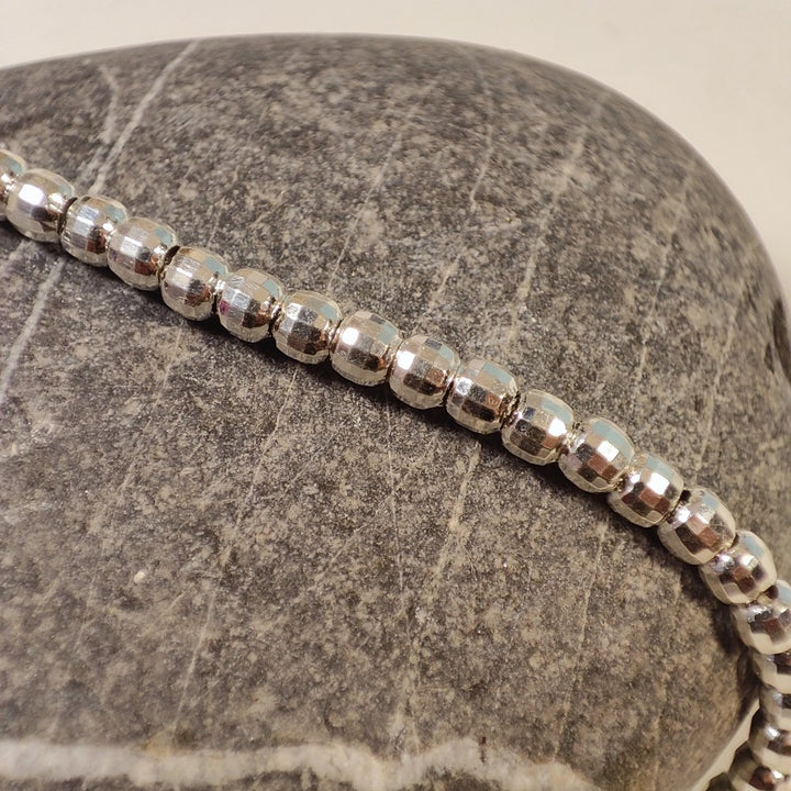 Bracciale diamantato d'argento 925