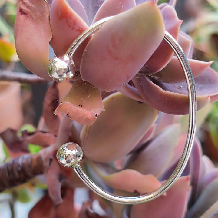 BRACCIALE RIGIDO ARGENTO piercing - SCOTT