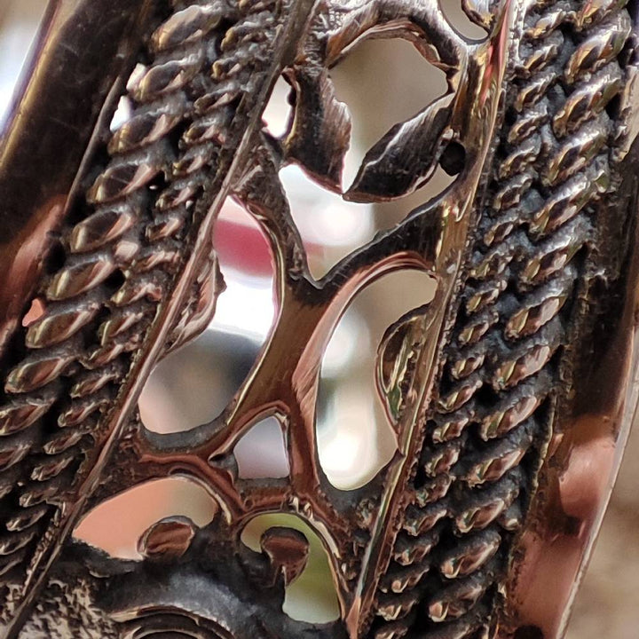 Bracciale rigido in argento 925 con pietra - HARIPURA