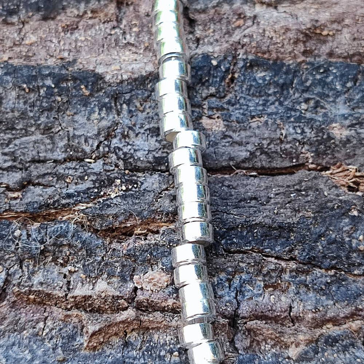 BRACCIALE ARGENTO a cilindri piccoli - GAJNER