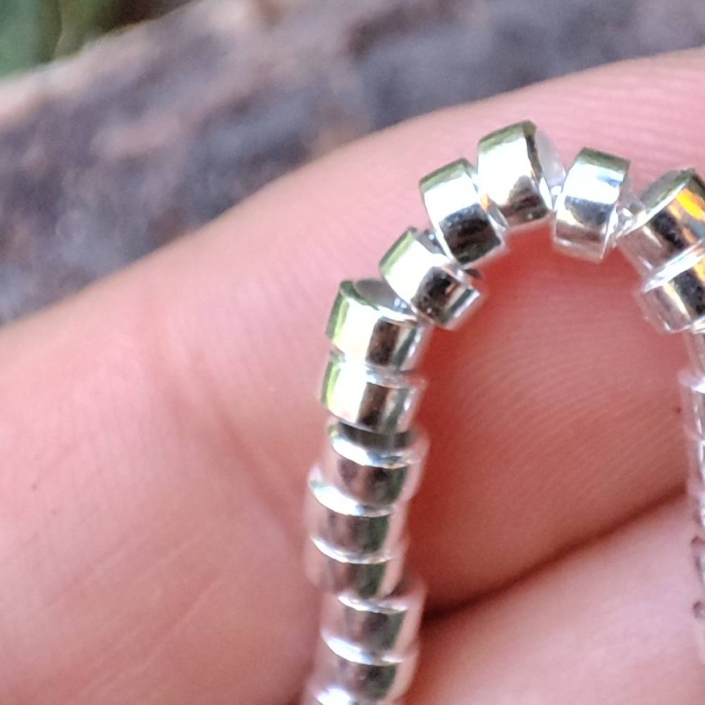 BRACCIALE ARGENTO a cilindri piccoli - GAJNER