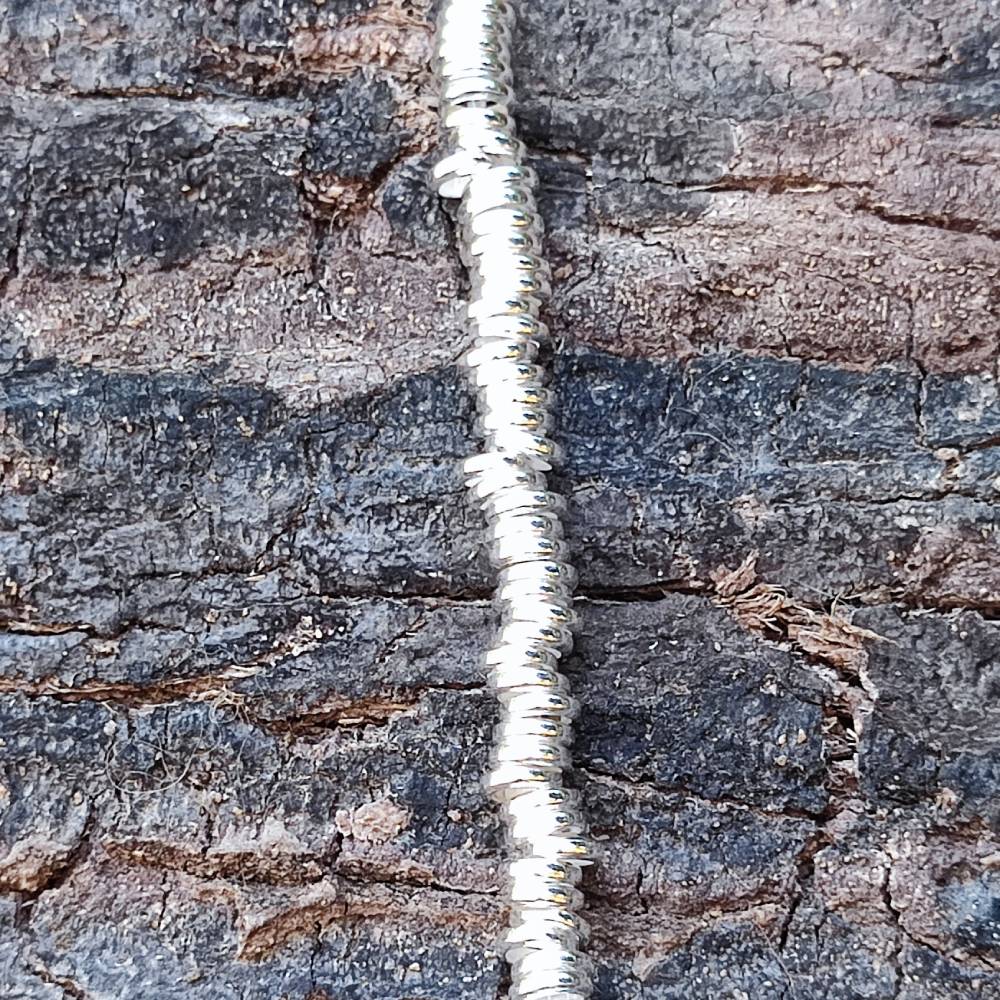 BRACCIALE ARGENTO a dischi piatti - COCHIN