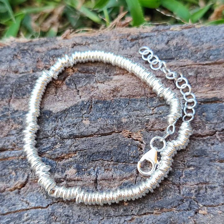 BRACCIALE ARGENTO a dischi piatti - COCHIN