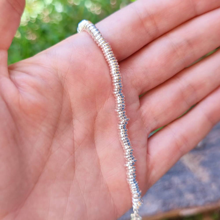 BRACCIALE ARGENTO a dischi piatti - COCHIN