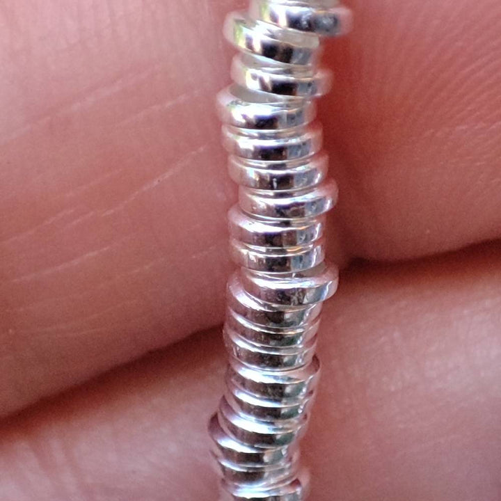 BRACCIALE ARGENTO a dischi piccoli - GULMARG